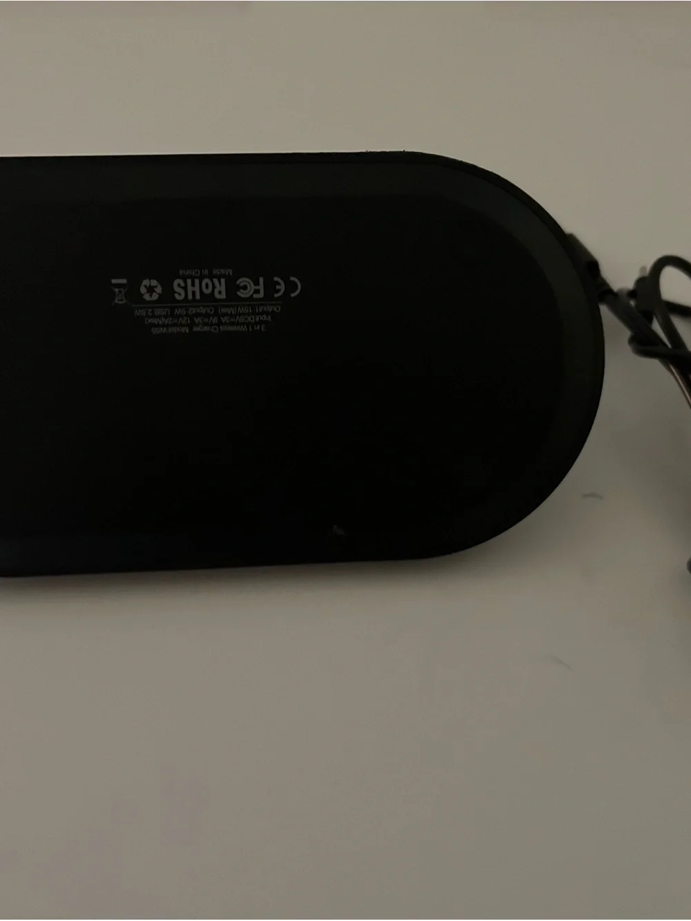 Waitiee W55 Black 3-in-1 Wireless Charging Station iPhone, AirPods, Apple Watch